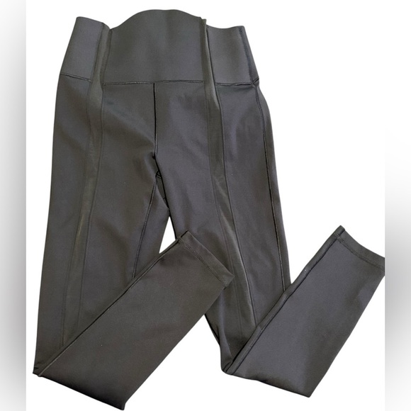 Adidas X Ivy Park Mesh Panel Tights Leggings Size Small Slimming Athletic Gym - Picture 7 of 12